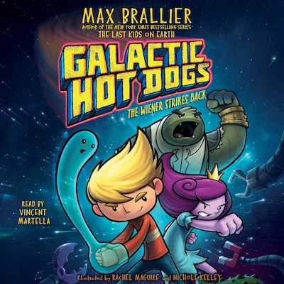 Galactic Hot Dogs 2 – omslag til lydbogen af Max Brallier