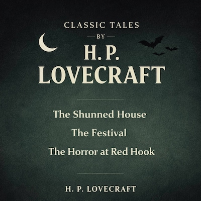 Classic Tales by H. P. Lovecraft – omslag til lydbogen af H. P. Lovecraft