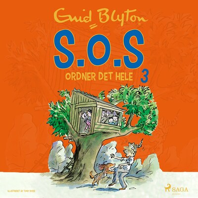 S.O.S ordner det hele (3) – omslag til lydbogen af Enid Blyton