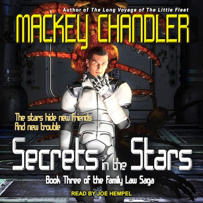 Secrets in the Stars – omslag til lydbogen af Mackey Chandler
