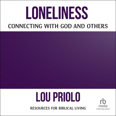 Loneliness – omslag til lydbogen af Lou Priolo