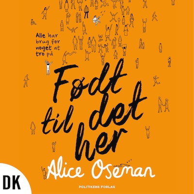 Født til det her – omslag til lydbogen af Alice Oseman