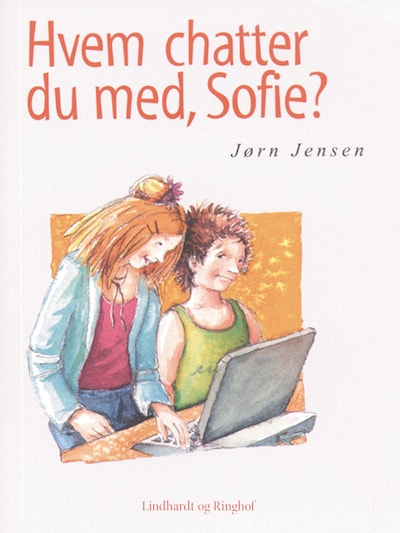 Hvem chatter du med, Sofie? – omslag til lydbogen af Jørn Jensen