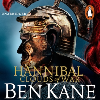Hannibal: Clouds of War – omslag til lydbogen af Ben Kane