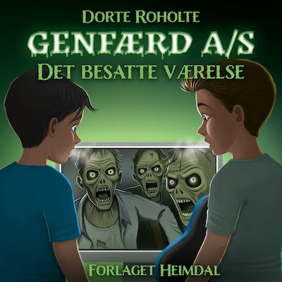 Genfærd A/S 3 – omslag til lydbogen af Dorte Roholte