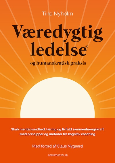 Væredygtig ledelse® og humanokratisk praksis – omslag til lydbogen af Tine Nyholm