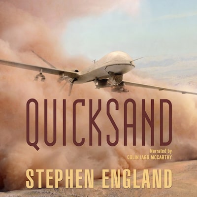Quicksand – omslag til lydbogen af Stephen England