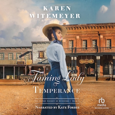 Taming Lady Temperance – omslag til lydbogen af Karen Witemeyer
