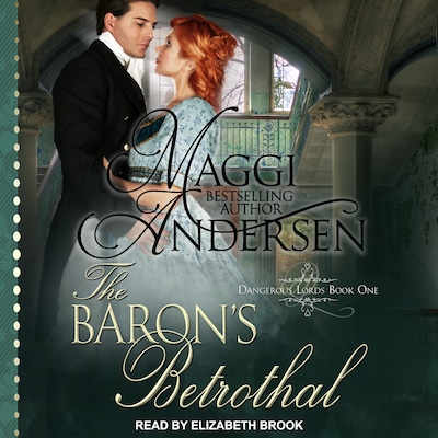 The Baron's Betrothal – omslag til lydbogen af Maggi Andersen