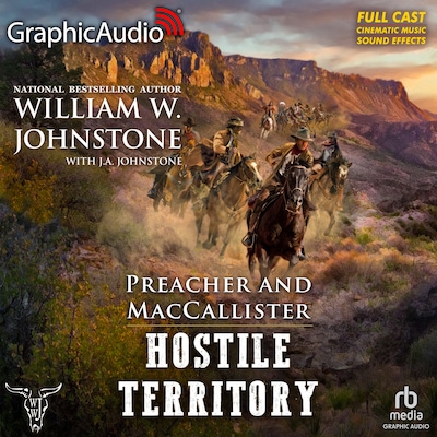 Hostile Territory [Dramatized Adaptation] – omslag til lydbogen af William W. Johnstone, J.A. Johnstone
