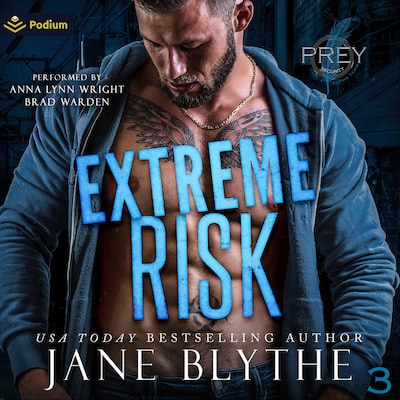 Extreme Risk – omslag til lydbogen af Jane Blythe