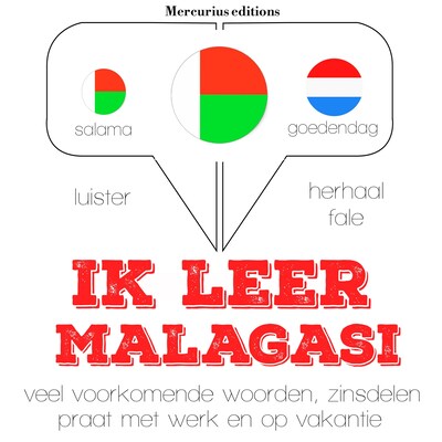 Ik leer Malagasi – omslag van het luisterboek van JM Gardner