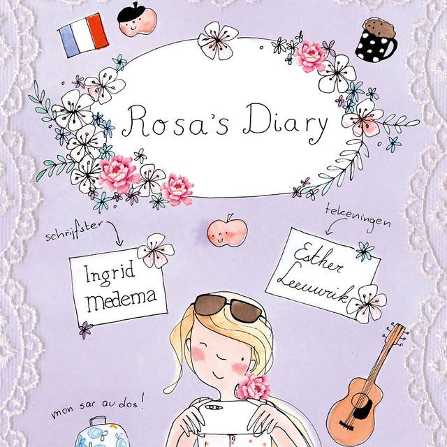 Rosa's diary – omslag van het luisterboek van Ingrid Medema