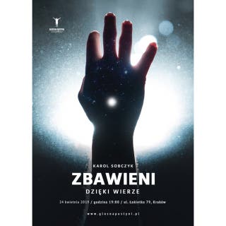 Zbawieni dzięki wierze – okładka audiobooka, autor Karol Sobczyk