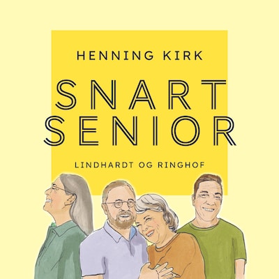 Snart senior – omslag til lydbogen af Henning Kirk