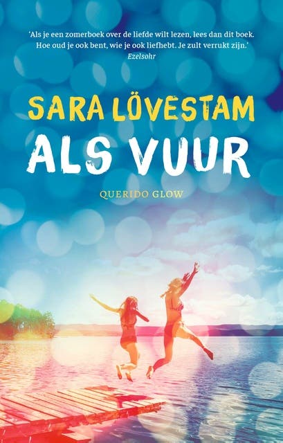 Als vuur – omslag van het luisterboek van Sara Lövestam