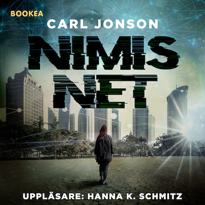 Nimis Net – omslag till ljudboken av Carl Jonson