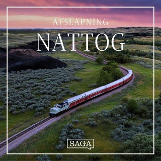 Nattog – lyde fra sovekupéen – omslag til lydbogen af Rasmus Broe