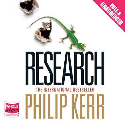 Research – omslag til lydbogen af Philip Kerr
