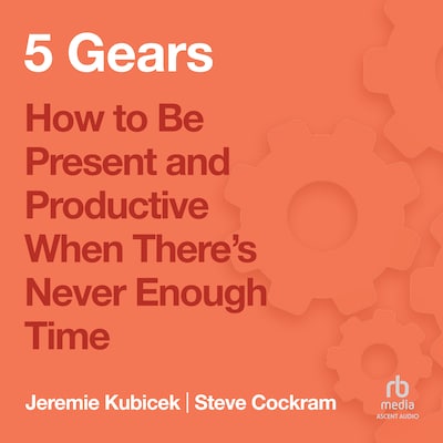 5 Gears – omslag til lydbogen af Jeremie Kubicek, Steve Cockram