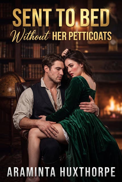 Sent To Bed Without Her Petticoats: A Historical Petticoat Discipline Erotic Novel – omslag til lydbogen af Araminta Huxthorpe