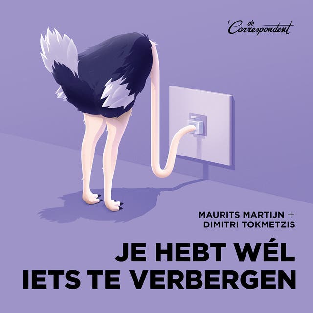 Je hebt wél iets te verbergen: Over het levensbelang van privacy – omslag van het luisterboek van Dimitri Tokmetzis,Maurits Martijn