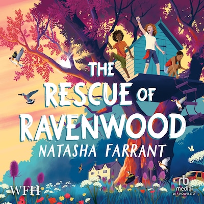The Rescue of Ravenwood – omslag til lydbogen af Natasha Farrant