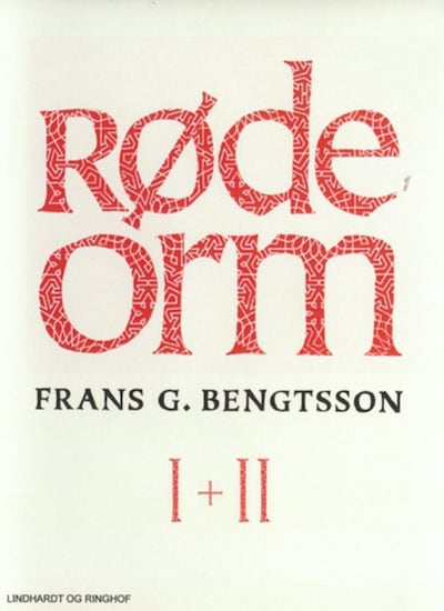 Røde orm I + II – omslag til lydbogen af Frans G. Bengtsson