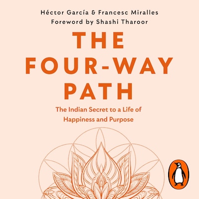 The Four-Way Path – omslag til lydbogen af Francesc Miralles, Héctor García