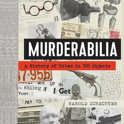 Murderabilia – omslag til lydbogen af Harold Schechter