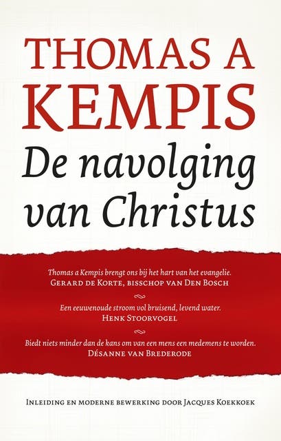 De navolging van Christus – omslag van het luisterboek van Thomas à Kempis
