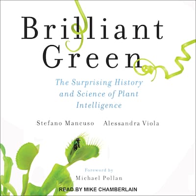 Brilliant Green – omslag til lydbogen af Stefano Mancuso, Alessandra Viola