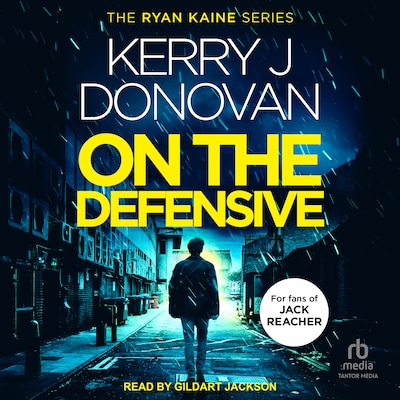On the Defensive – omslag til lydbogen af Kerry J. Donovan