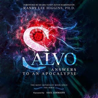 SALVO: ANSWERS TO AN APOCALYPSE – omslag till ljudboken av Randy Lee Higgins