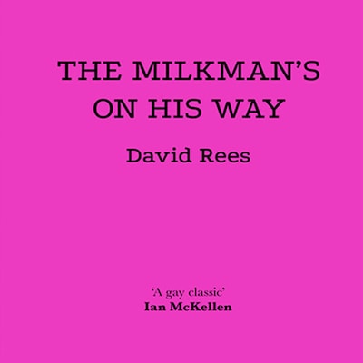The Milkman's on His Way – omslag van het luisterboek van David Rees