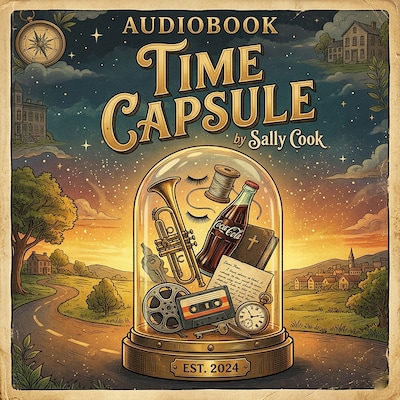 Time Capsule – omslag til lydbogen af Sally Cook