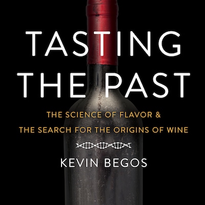 Tasting the Past – omslag til lydbogen af Kevin Begos