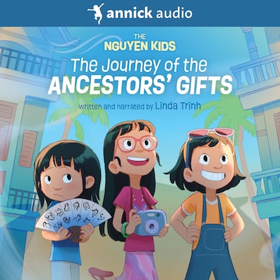 The Journey of the Ancestors’ Gifts – omslag til lydbogen af Linda Trinh