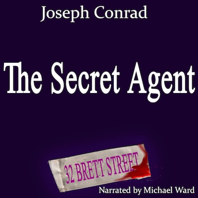 The Secret Agent – omslag til lydbogen af Joeseph Conrad