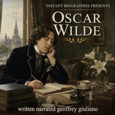 Oscar Wilde – omslag til lydbogen af Geoffrey Giuliano
