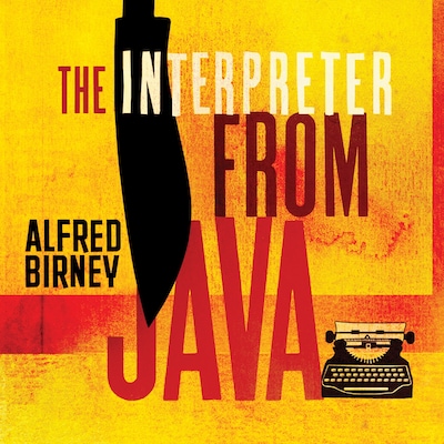 The Interpreter From Java – omslag til lydbogen af Alfred Birney