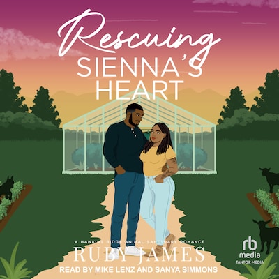 Rescuing Sienna's Heart – omslag til lydbogen af Ruby James