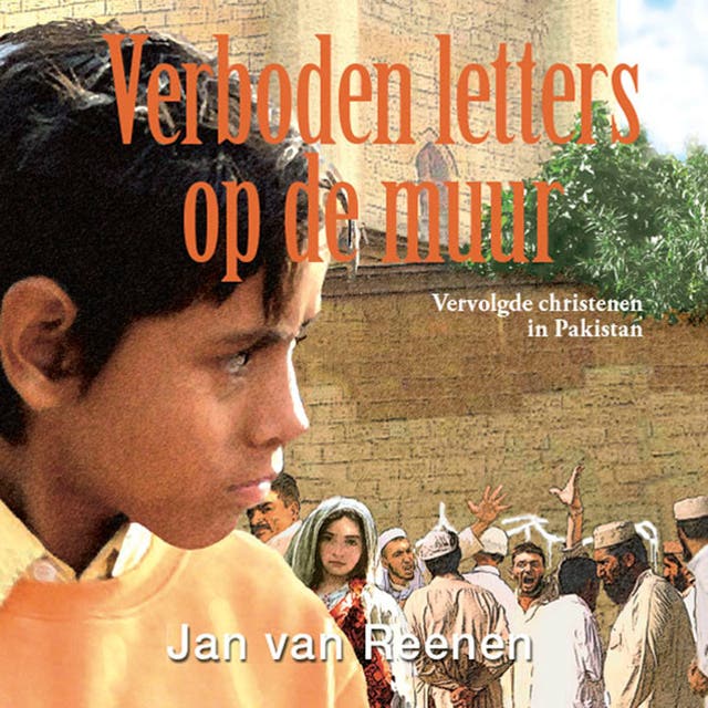 Verboden letters op de muur – omslag van het luisterboek van Jan van Reenen