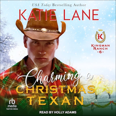 Charming A Christmas Texan – omslag til lydbogen af Katie Lane