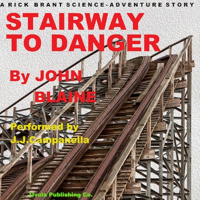 Stairway to Danger – okładka audiobooka, autor John Blaine