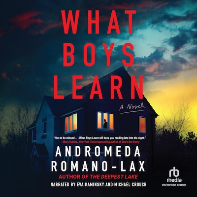 What Boys Learn – omslag til lydbogen af Andromeda Romano-Lax