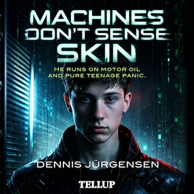 Machines Don't Sense Skin – omslag til lydbogen af Dennis Jürgensen