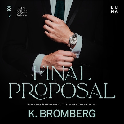 Final proposal – okładka audiobooka, autor K. Bromberg