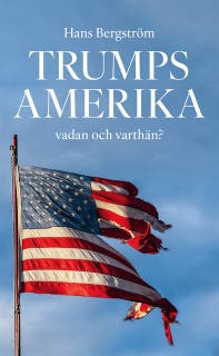 Trumps Amerika : vadan och varthän? – omslag till ljudboken av Hans Bergström