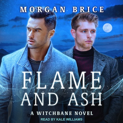 Flame and Ash – omslag til lydbogen af Morgan Brice
